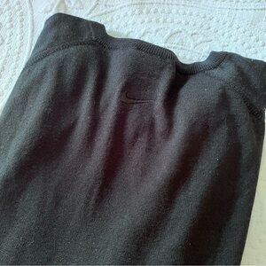 NIKE GOLF black sweater vest wool blend‎